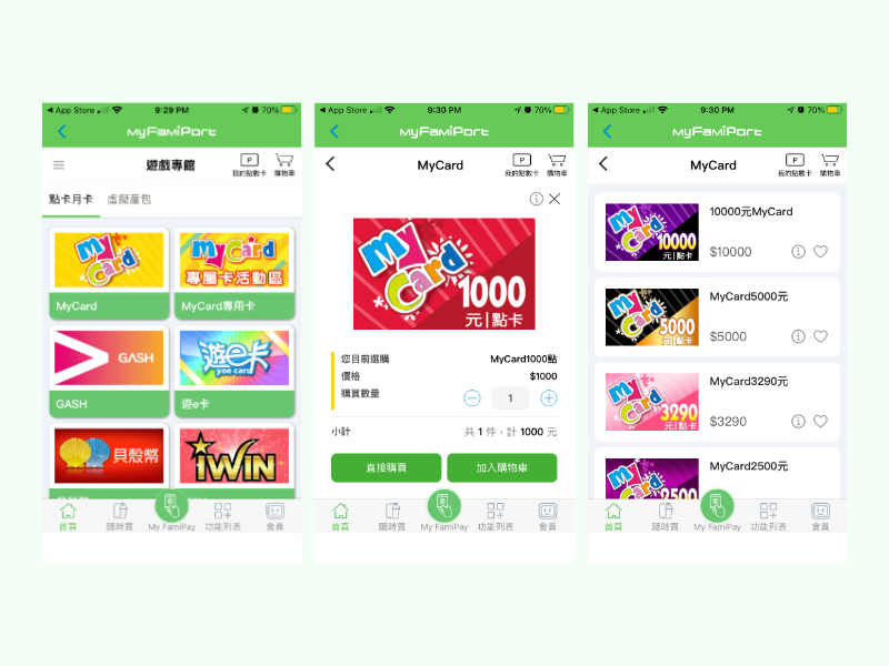 Point Cards Selling Webapp